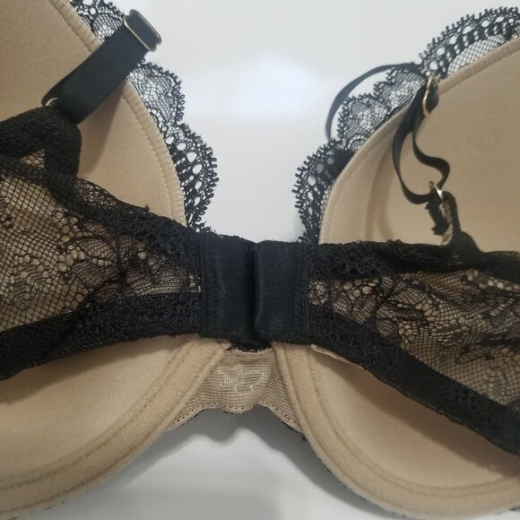 NWT Natori Women's Vivid Full Fit Contour Underwire Bra Size 32D Color Black/Caf - Picture 8 of 8